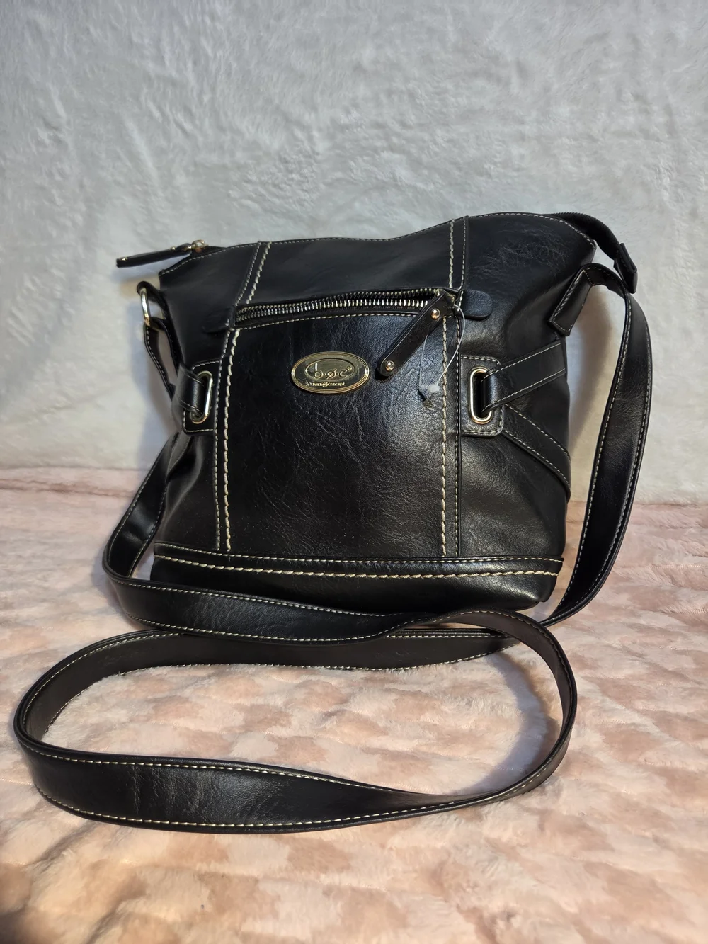 b.o.c. Black Crossbody Shoulder Bag